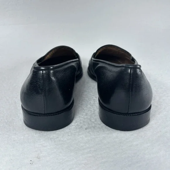 Cole Haan Penny Loafers Men's Size 10 D Black Made in Italy Dress‎ Shoes Formal - Picture 7 of 10